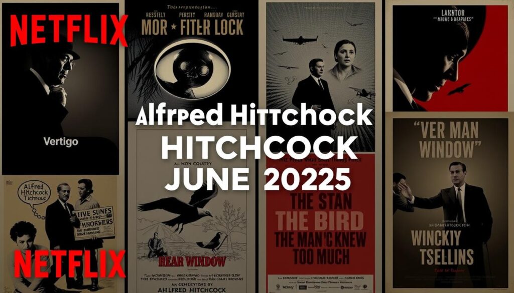Collection of classic Alfred Hitchcock films coming to Netflix in June 2025
