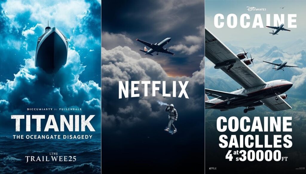 Documentary posters for Netflix June 2025 releases