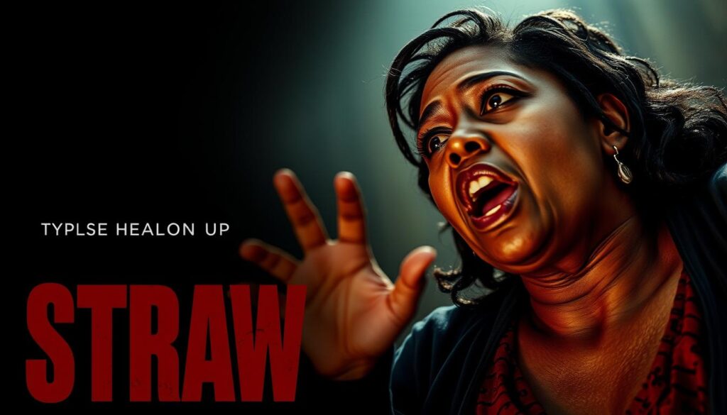 Tyler Perry's STRAW promotional image with Taraji P. Henson